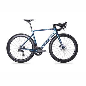Vivelo ANTE -  Ultegra Di2 12s Disc | Lime Blue Chameleon