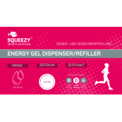 Squeezy Енергиен Гел (Диспенсър) I ENERGY GEL (DISPENSER) 125 ml.