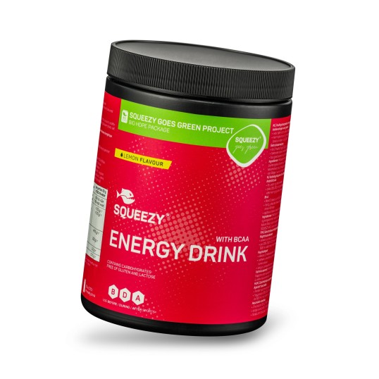 Squeezy Енергийна Напитка Лимон и BCAA I Energy Drink Lemon BCAA