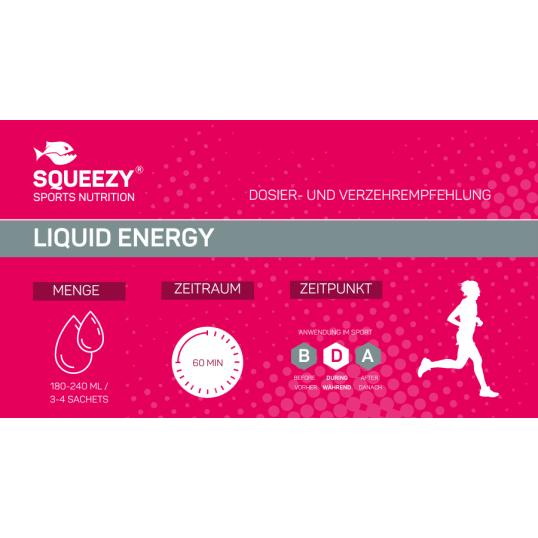Squeezy Течен Енергиен Гел I LIQUID ENERGY