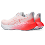 Asics NOVABLAST 4 White/Sunrise Red